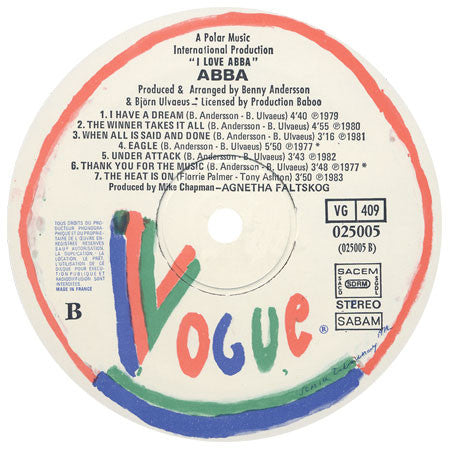 ABBA : I Love ABBA (LP, Comp)