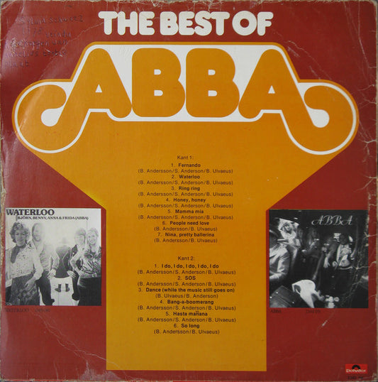 ABBA : The Best Of ABBA (LP, Comp, RE)