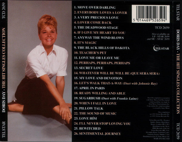 Doris Day : The Hit Singles Collection (CD, Album, Comp)