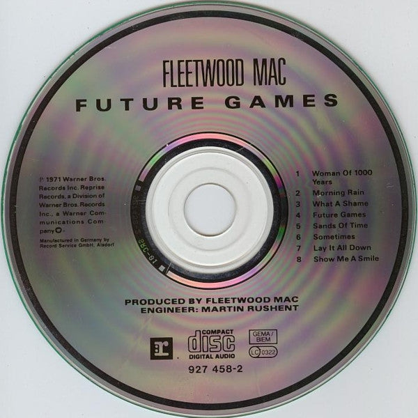 Fleetwood Mac : Future Games (CD, Album)