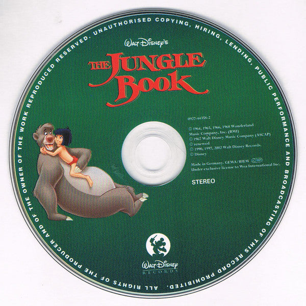 Various : The Jungle Book (CD, Album, RE, RM)