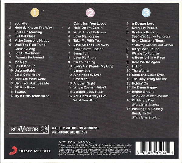 Aretha Franklin : The Real... Aretha Franklin (The Ultimate Collection) (3xCD, Comp, RM)