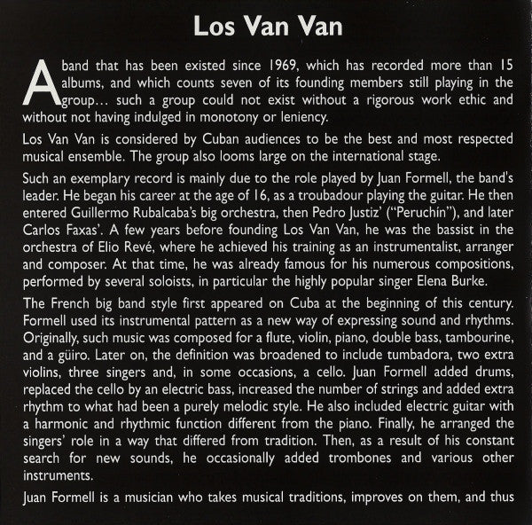 Los Van Van : Best Of (CD, Comp)