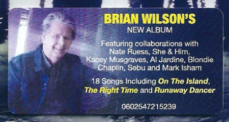 Brian Wilson : No Pier Pressure  (CD, Album, Dlx)