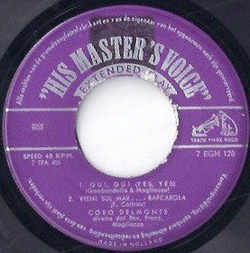 Belmont Choir : Fiorutura Italica (7", EP)