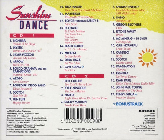 Various : Sunshine Dance (2xCD, Comp)