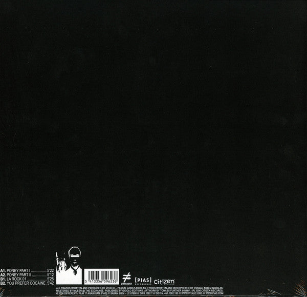 Vitalic : Poney EP Remastered (12", EP, RE, RM)