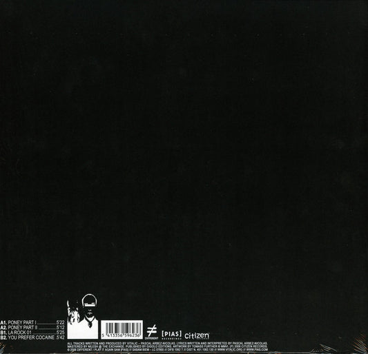 Vitalic : Poney EP Remastered (12", EP, RE, RM)