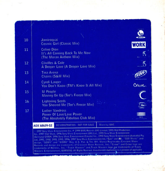 Various : The Greatest Dance Album In The World (CD, Comp, Mixed, Promo)