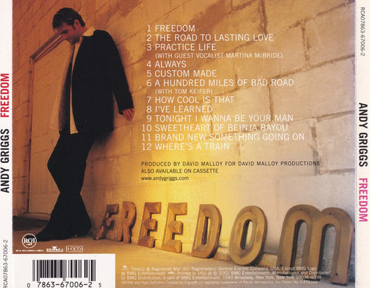 Andy Griggs : Freedom (HDCD, Album)