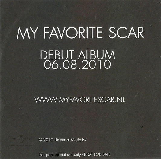 My Favorite Scar : Waste (CD, Single, Promo)