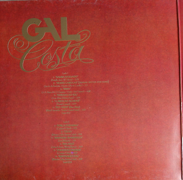 Gal Costa : Gal Tropical (LP, Album, Gat)