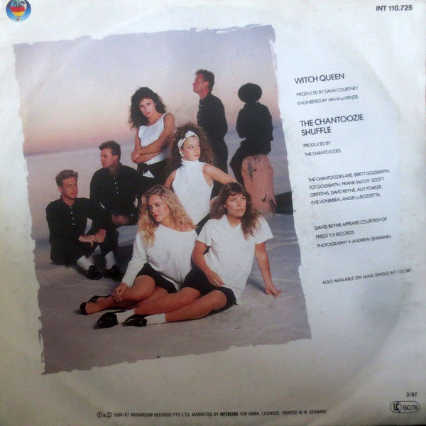 The Chantoozies : Witch Queen (7")