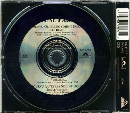 Mylène Farmer : Douces (CD, Maxi)