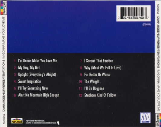The Supremes / The Temptations : I'm Gonna Make You Love Me (CD, Comp)
