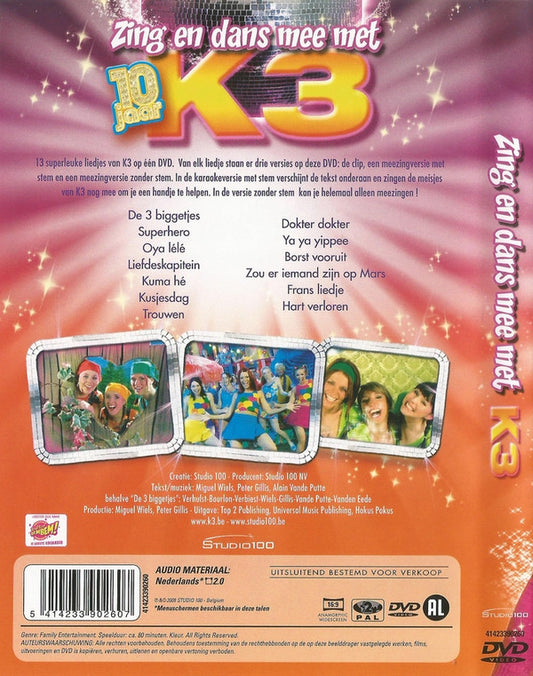 K3 : Zing En Dans Mee Met K3 (DVD-V, Comp, PAL)