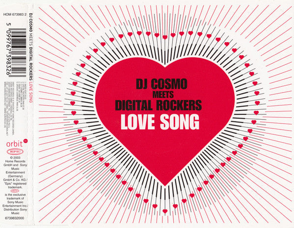 DJ Cosmo Meets Digital Rockers : Love Song (CD, Maxi)