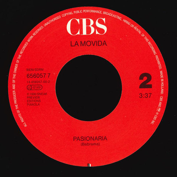 La Movida : Flamenco Hip Hop  (7", Single)