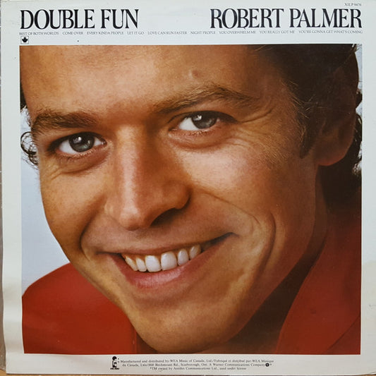 Robert Palmer : Double Fun (LP, Album, RE)