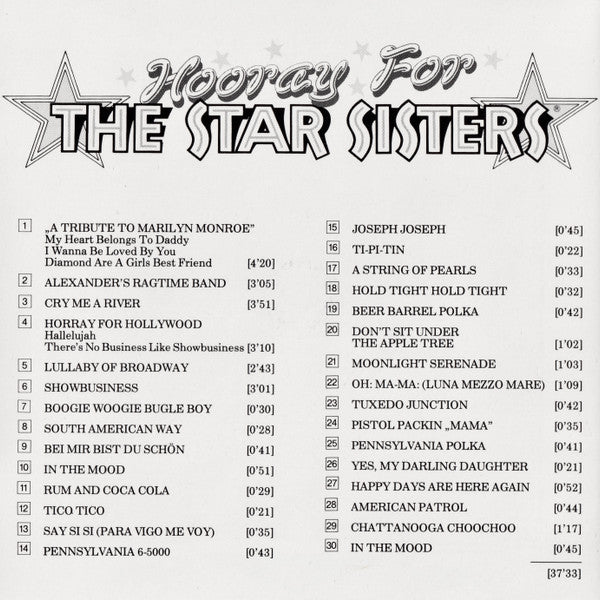 The Star Sisters : Hooray For The Star Sisters (CD, Comp)