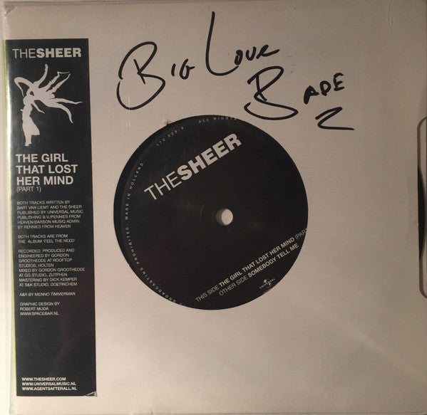 The Sheer : The Girl That Lost Her Mind (Part 1) (7", Single)