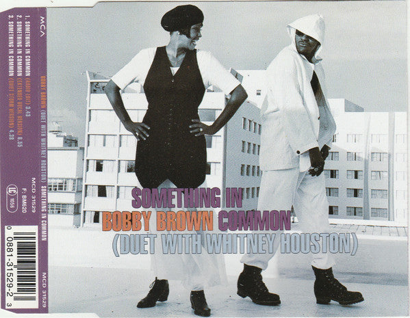Bobby Brown Duet With Whitney Houston : Something In Common (CD, Maxi)