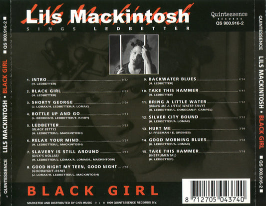 Lils Mackintosh : Black Girl (CD, Album)