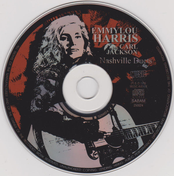Emmylou Harris With Carl Jackson : Nashville Duets (CD, Comp)