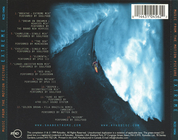 Various : Music From The Motion Picture "Extreme" (CD)