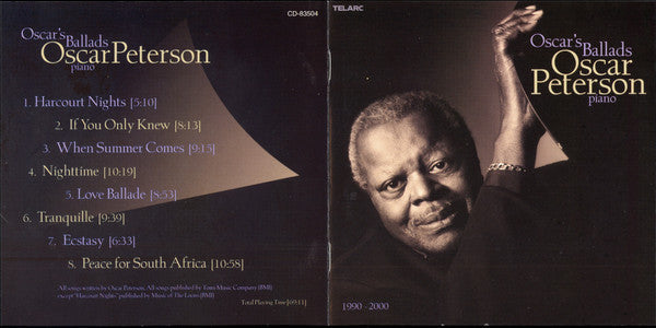 Oscar Peterson : Oscar's Ballads (CD, Comp)