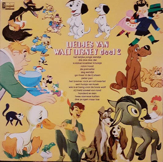 Various : Liedjes Van Walt Disney Deel 2 (LP, Album)