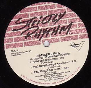 Endangered Species : Endangered Music... (12")