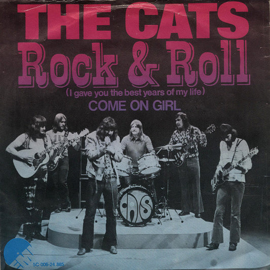 The Cats : Rock & Roll (I Gave You The Best Years Of My Life) (7", Single)