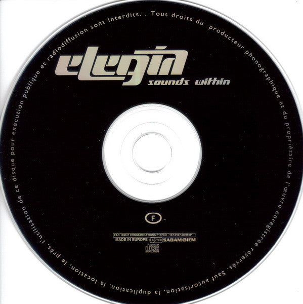 Elegia : Sounds Within (CD, Album)