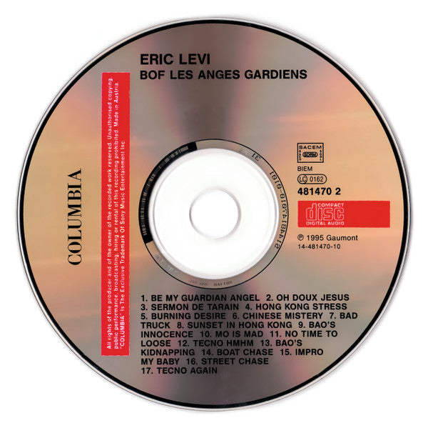 Eric Levi : Les Anges Gardiens (CD, Album)