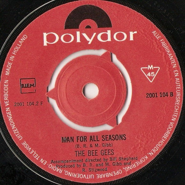 Bee Gees : Lonely Days (7", Single, 3 P)