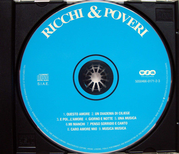 Ricchi E Poveri : Ricchi & Poveri (CD, Comp, RE)