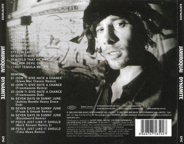 Jamiroquai : Dynamite (CD, Album, RE + CD, Comp + Aus)