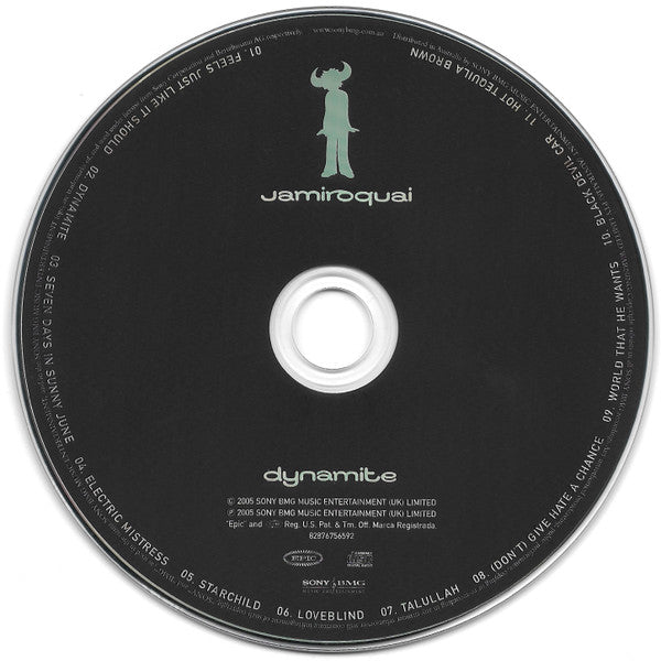 Jamiroquai : Dynamite (CD, Album, RE + CD, Comp + Aus)
