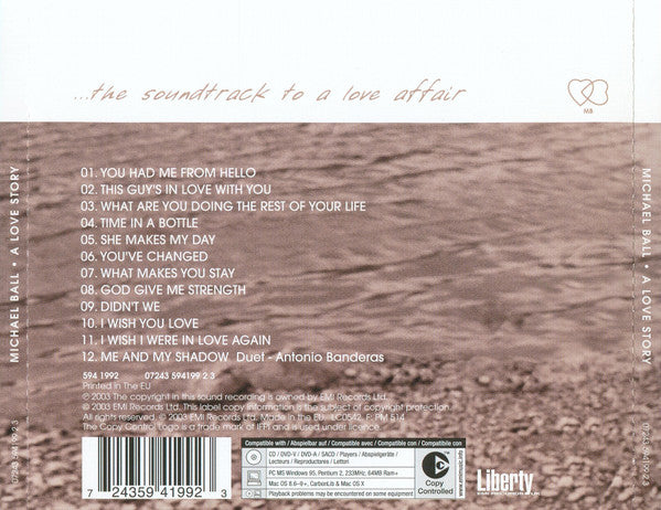 Michael Ball : A Love Story... (CD, Album)