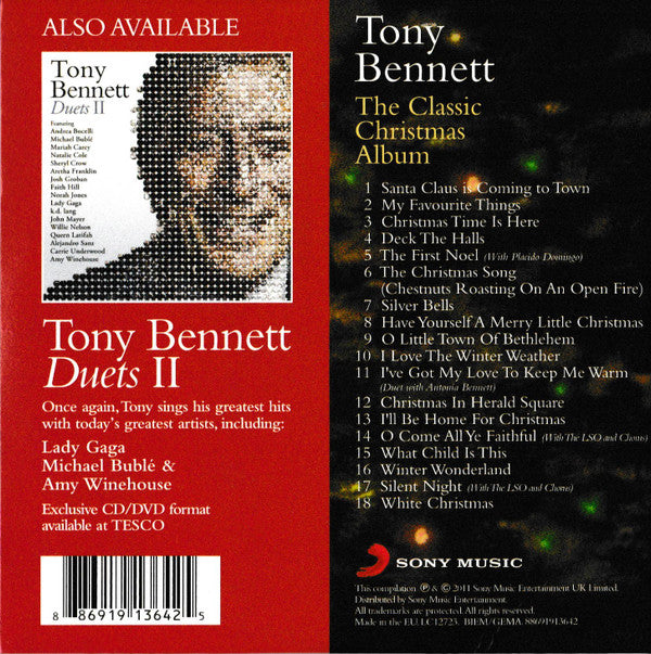 Tony Bennett : The Classic Christmas Album (CD, Album, Car)