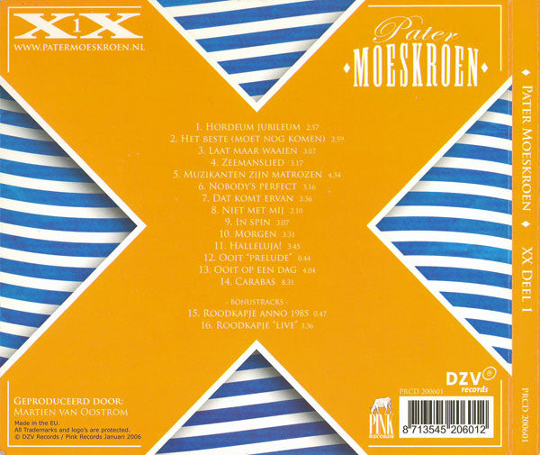 Pater Moeskroen : XX Deel 1 (CD, Album)