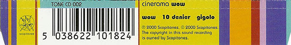 Cinerama : Wow (CD, Single)
