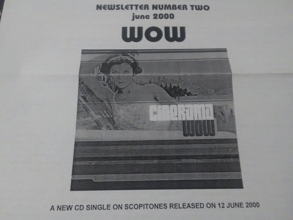 Cinerama : Wow (CD, Single)