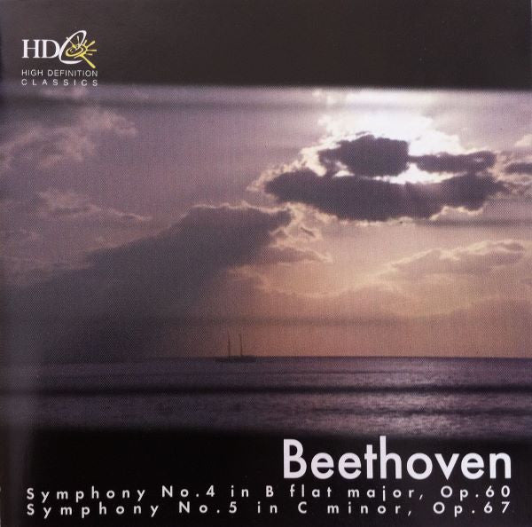 Ludwig van Beethoven : Symphony No.4 in B flat major, Op.60 / Symphony No.5 in C minor, Op.67 (CD)