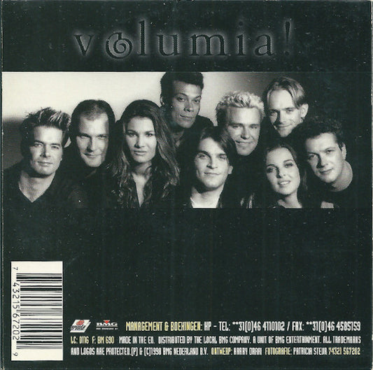 Volumia! : Afscheid (CD, Single)