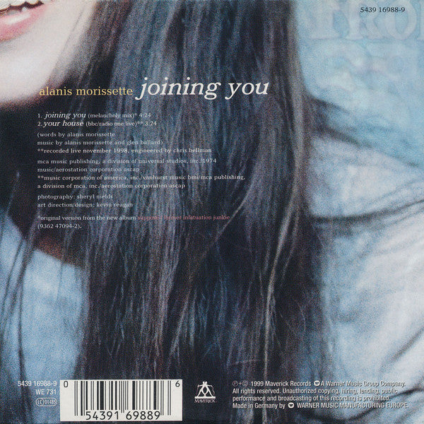 Alanis Morissette : Joining You (CD, Single, Car)