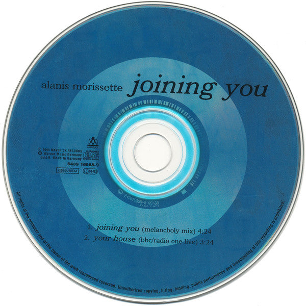 Alanis Morissette : Joining You (CD, Single, Car)