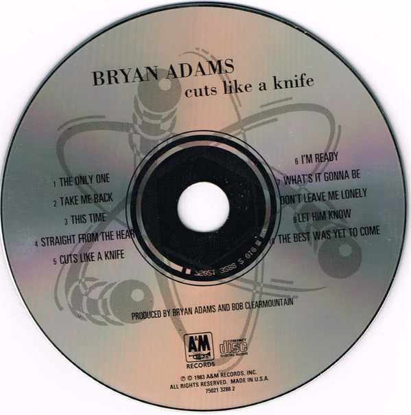 Bryan Adams : Cuts Like A Knife (CD, Album, RE)