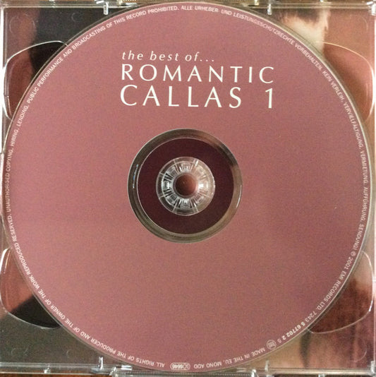 Maria Callas : The Best Of Romantic Callas (2xCD, Comp, Mono)